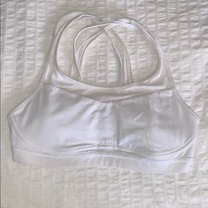 LULULEMON - Size 8 White Sports Bra